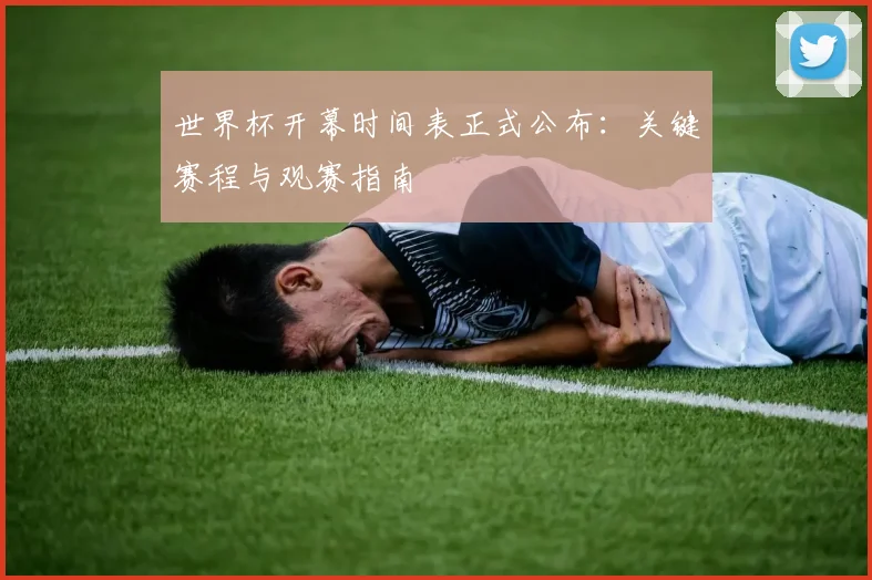 世界杯开幕时间表正式公布：关键赛程与观赛指南