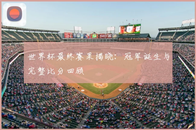 世界杯最终赛果揭晓：冠军诞生与完整比分回顾